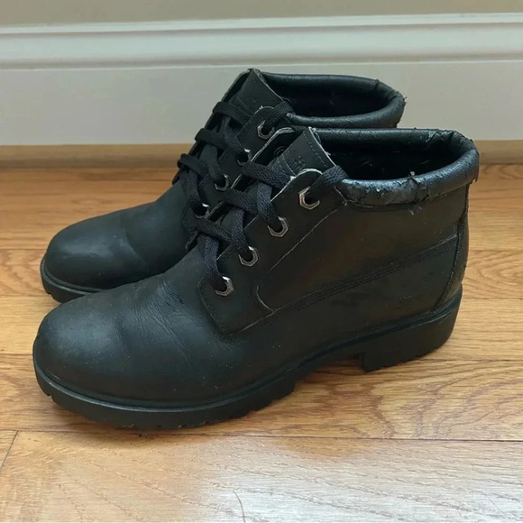 Timberland Men’s 1973 Newman Waterproof Chukka Ankle Boot Black Size 8.5 - Picture 4 of 9